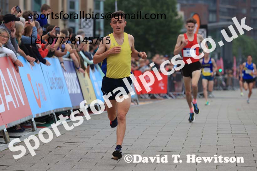 Mens 2024 UK Athletics 5k Road Champs., Newcastle/Gateshead Quayside.  Photo: David T. Hewitson/Sports for All Pics